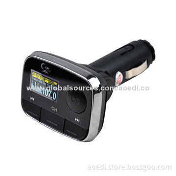 New Arrival 12-24V DC Car FM Modulator, Supports USB Drive and TF Card
